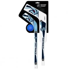 InGlasco Breakaway Gen II Mini Set - Goalie & Player Stick w/ Foam Ball - Seattle Kraken