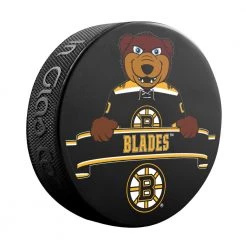 InGlasco NHL Mascot Souvenir Puck - Boston Bruins