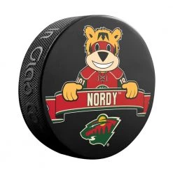 InGlasco NHL Mascot Souvenir Puck - Minnesota Wild