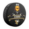 InGlasco NHL Mascot Souvenir Puck - Pittsburgh Penguins -InGlasco Sales inglasco nhl mascot souvenir puck pittsburgh penguins