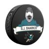 InGlasco NHL Mascot Souvenir Puck - San Jose Sharks -InGlasco Sales inglasco nhl mascot souvenir puck san jose sharks