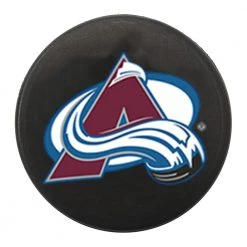 InGlasco NHL Mini Puck Charms - Colorado Avalanche