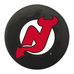 InGlasco NHL Mini Puck Charms - New Jersey Devils