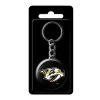 InGlasco NHL Puck Keychain - Nashville Predators -InGlasco Sales inglasco nhl puck keychain nashville predators
