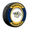 InGlasco NHL Retro Hockey Puck - Nashville Predators -InGlasco Sales inglasco nhl retro hockey puck nashville predators