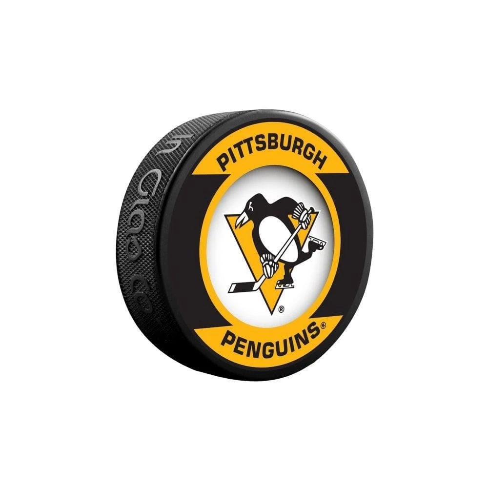 InGlasco NHL Retro Hockey Puck - Pittsburgh Penguins 3 InGlasco NHL Retro Hockey Puck - Pittsburgh Penguins