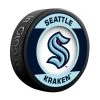 InGlasco NHL Retro Hockey Puck - Seattle Kraken -InGlasco Sales inglasco nhl retro hockey puck seattle kraken