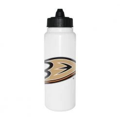 InGlasco NHL Water Bottle - Tall Boy 1000ml - Anaheim Ducks