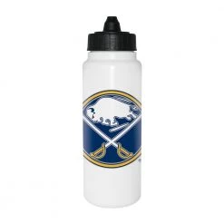 InGlasco NHL Water Bottle - Tall Boy 1000ml - Buffalo Sabres