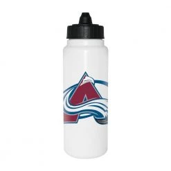 InGlasco NHL Water Bottle - Tall Boy 1000ml - Colorado Avalanche