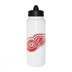 InGlasco NHL Water Bottle - Tall Boy 1000ml - Detroit Red Wings