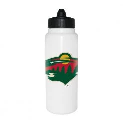 InGlasco NHL Water Bottle - Tall Boy 1000ml - Minnesota Wild
