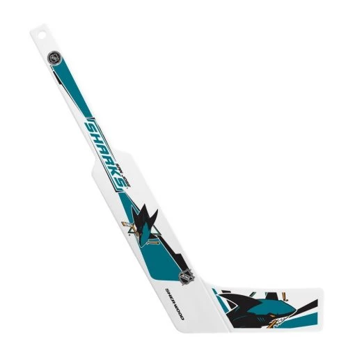 InGlasco Plastic Goalie Mini-Stick - San Jose Sharks -InGlasco Sales inglasco plastic goalie mini stick san jose sharks