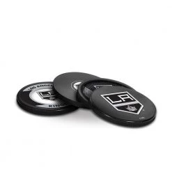 InGlasco Puck Coasters Pack - Los Angeles Kings