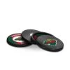 InGlasco Puck Coasters Pack - Minnesota Wild -InGlasco Sales inglasco puck coasters pack minnesota wild