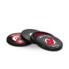 InGlasco Puck Coasters Pack - New Jersey Devils -InGlasco Sales inglasco puck coasters pack new jersey devils