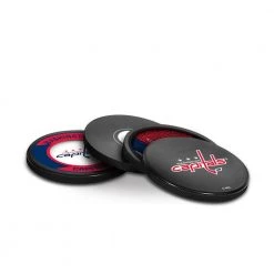 InGlasco Puck Coasters Pack - Washington Capitals